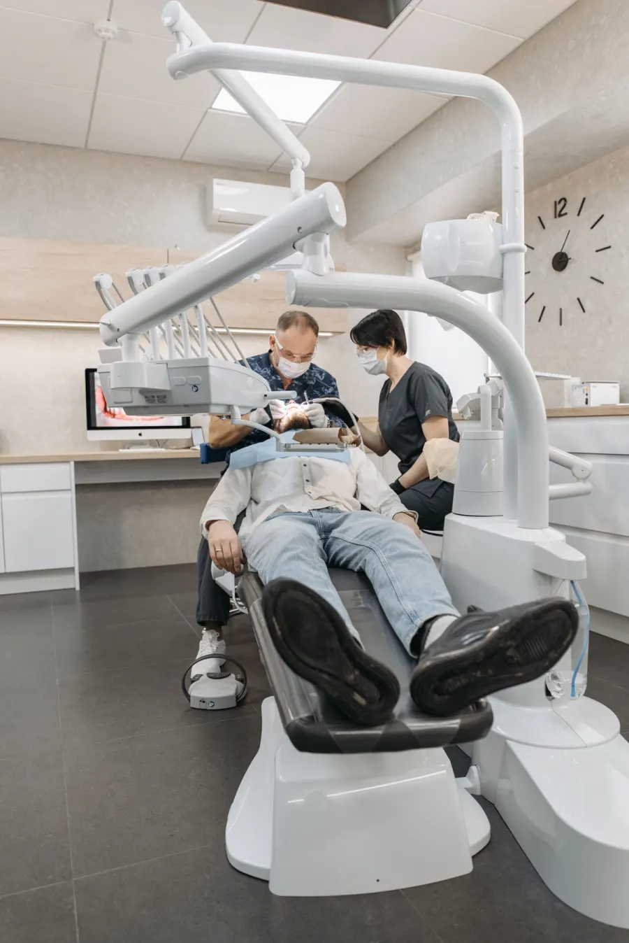 A modern dental treatment room
